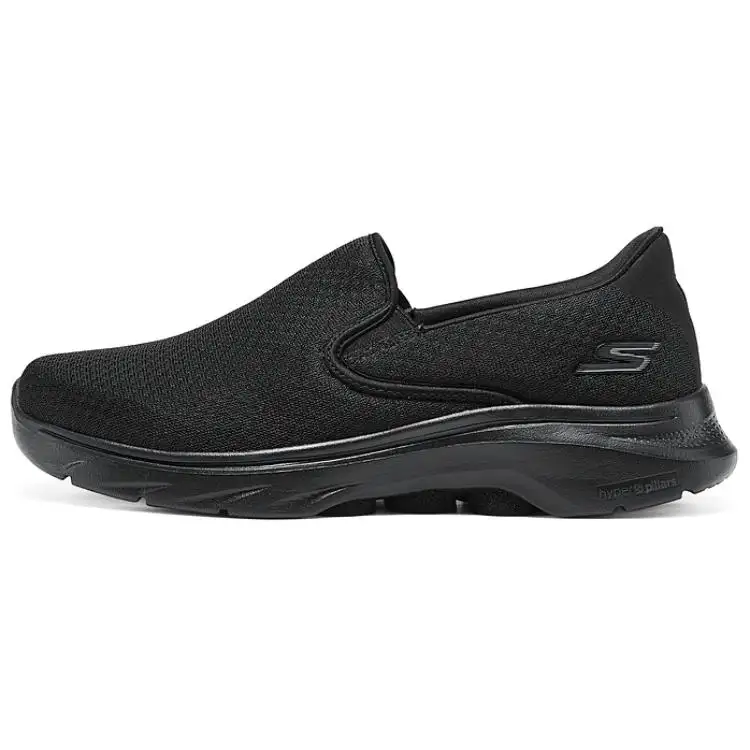 Skechers GO WALK Comfortable And Lightweight Low top Casual Shoes Men's Black