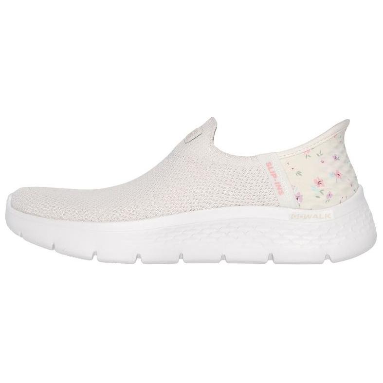 Skechers Go Walk Fle Abrasion Resistant Low top Casual Shoes Women’s Ecru