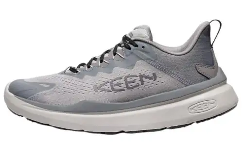 Keen WK450 Comfortable Cushioning Slip Resistant Low top Casual Shoes Men's Gray