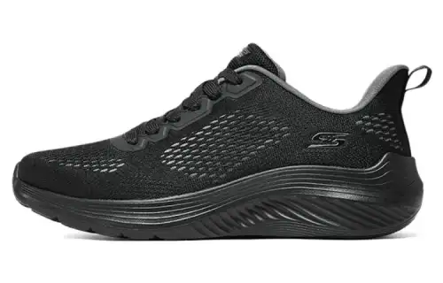 Skechers Breathable And Lightweight Low top Casual Shoes Men's Black