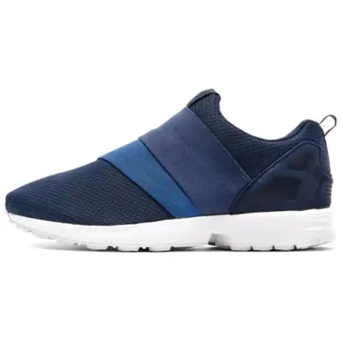 Adidas Originals ZX Flu Slip Resistant Abrasion Resistant Low top Casual Shoes Men's Blue