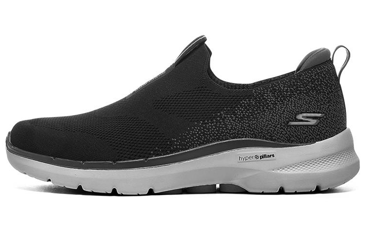 Skechers Skechers Go Walk 6 fabric comfortable and versatile low-top lifestyle shoes men's black
