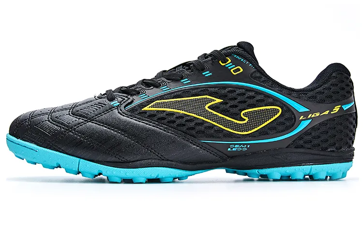 Joma TF Turf Slip Resistant Abrasion Resistant Soccer Shoes Men's Black Blue