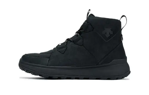 DESCENTE Ski Style Ski Style Abrasion Resistant Thermal High top Ankle Boots Men's Black