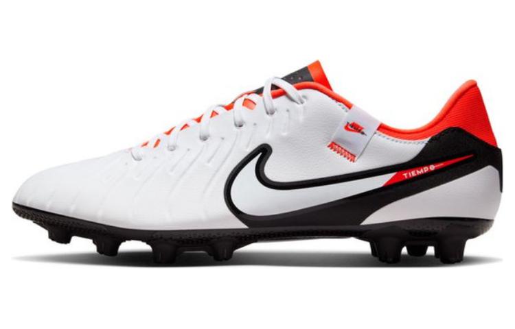 Nike Tiempo Legend 10 Pro Hg Low Top 'White Bright Crimson'