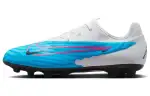 Nike Phantom GX HG Hard Ground Slip Resistant Slip Resistant Soccer Shoes Men's Blue White
