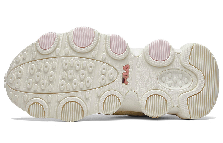 Женские кроссовки Fila FUSION Jagger (бело-розовые) — Белыйрозовый — фото 6