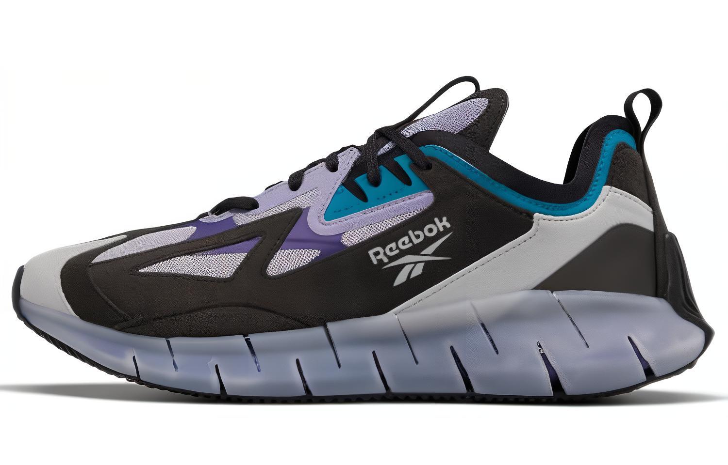 Кроссовки Reebok Reebok Zig Kinetica (серо-фиолетовые)