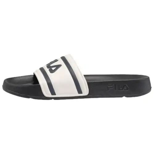 FILA Abrasion Resistant Quick Dry Abrasion Resistant Quick Dry Slide Slippers Men's White Black