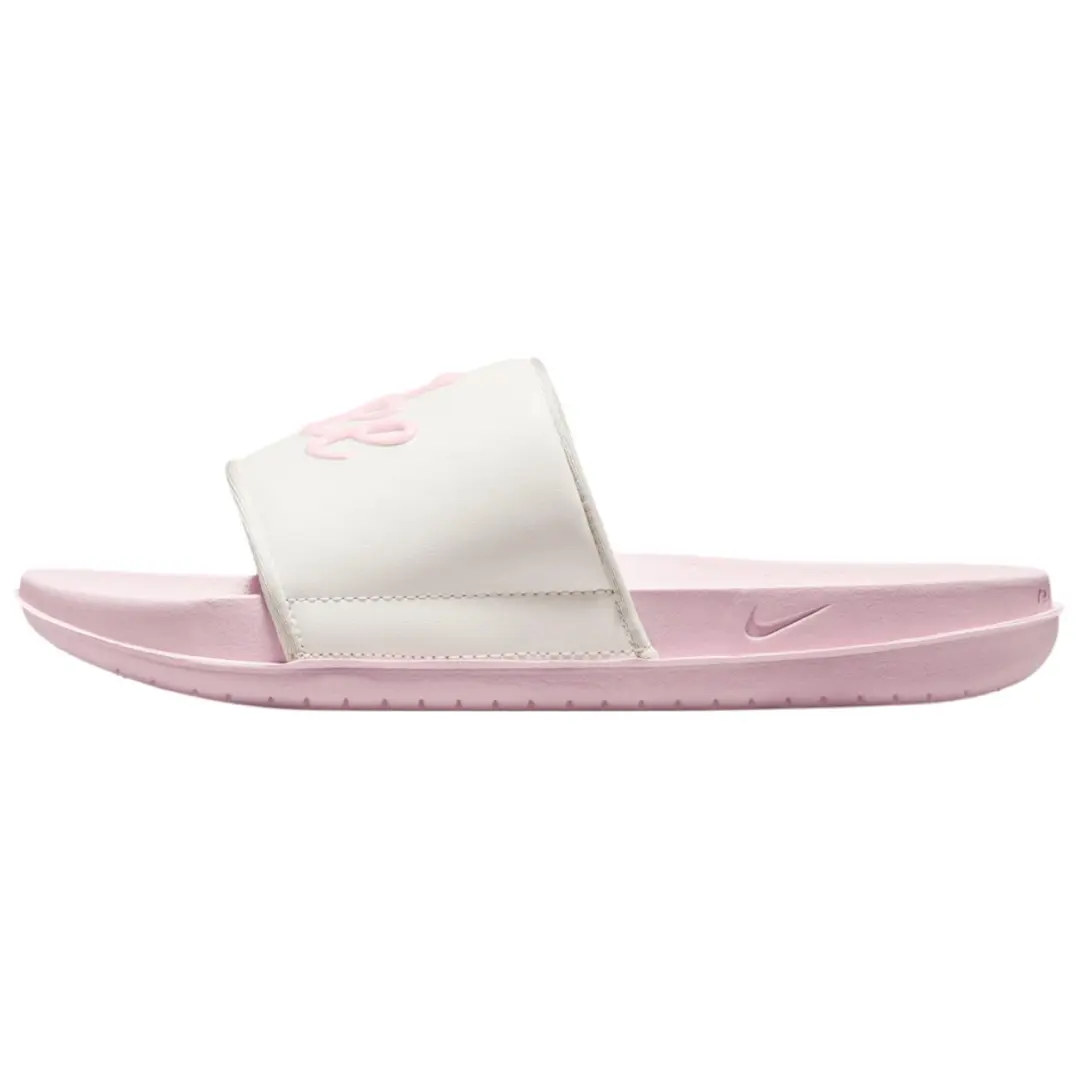 Nike Offcourt Slip Resistant Slide Slippers Unisex White Light Pink