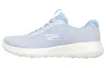 Skechers Cushioning Breathable Lightweight Low top Casual Shoes Women's Light Blue