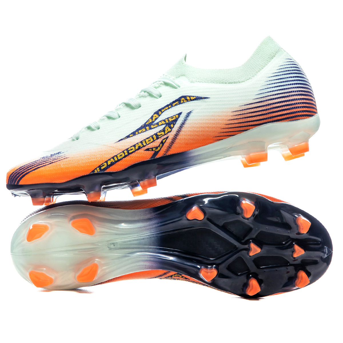 Saibi AG Artificial Ground FG Firm Ground Fabric Soccer Shoes Unisex