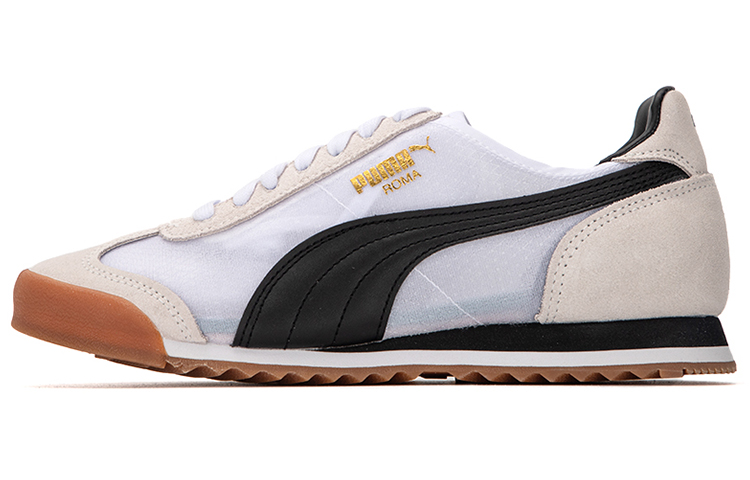 Кроссовки PUMA PUMA Roma Og T (бело-черно-золотые)