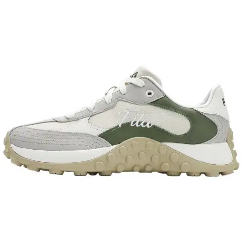 FILA TOPPING Low top Casual Shoes Men's Gray Brown Green