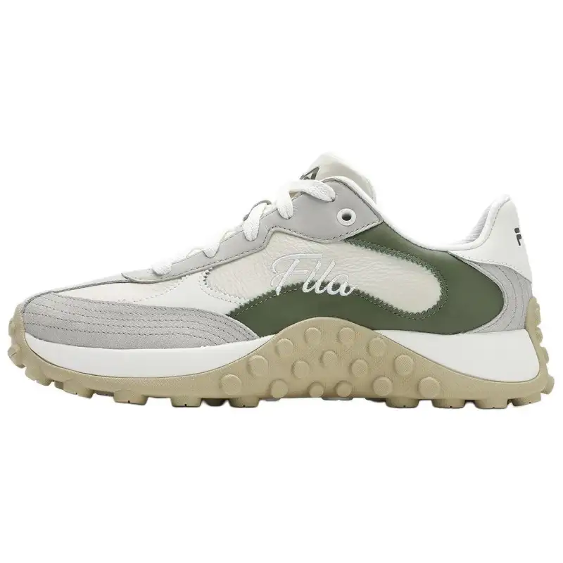 FILA TOPPING Low top Casual Shoes Men's Gray Brown Green