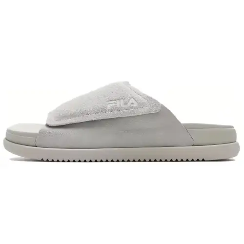 FILA CARPET Slip Resistant Abrasion Resistant Slide Slippers Men's Gray