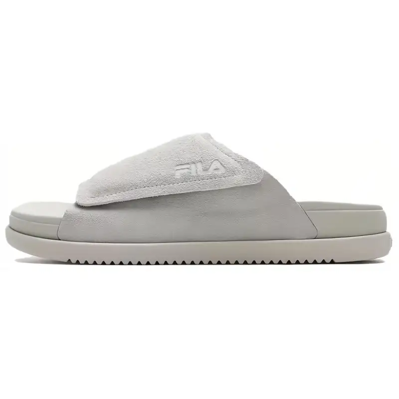 FILA CARPET Slip Resistant Abrasion Resistant Slide Slippers Men's Gray