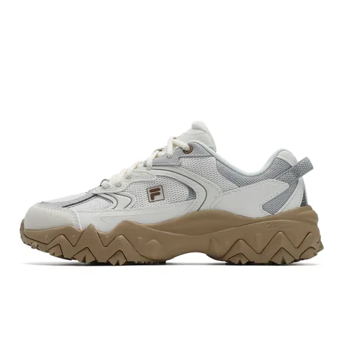 FILA OAKMONT 2S Ouke Starry 2S Low top Chunky Sneakers Women's Milk White