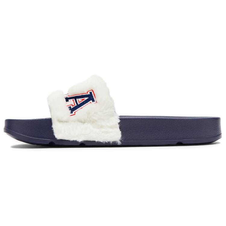 FILA Drifter Slip Resistant Abrasion Resistant Slide Slippers Women's Black White