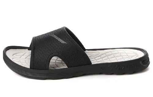 Mizuno Slide Slippers Unisex Black/White