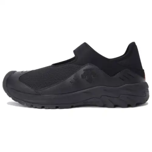 DESCENTE Urban T450 Comfortable Slip Resistant Abrasion Resistant Low top Casual Shoes Unisex Black