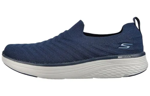 Skechers Max Cushioning Fabric Low top Casual Shoes Women's Marine Blue