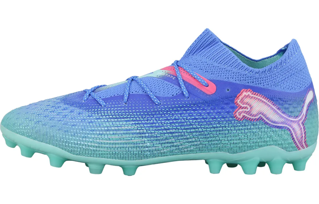 PUMA FUTURE 7 Abrasion Resistant Soccer Shoes Men's Blue