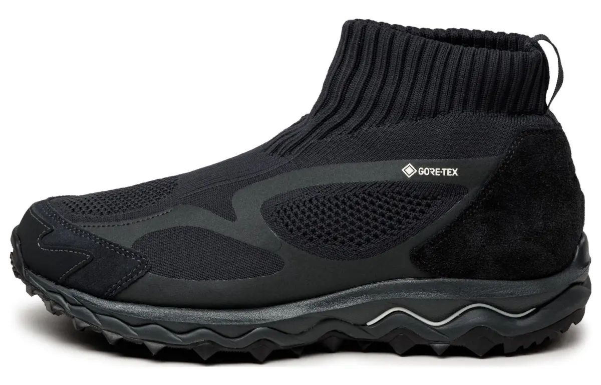 Wave Mujin nonnative x Wave Mujin Mizuno Tl Mid GORE-TEX 'Triple Black'