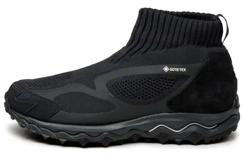 Wave Mujin nonnative x Wave Mujin Mizuno Tl Mid GORE-TEX 'Triple Black'