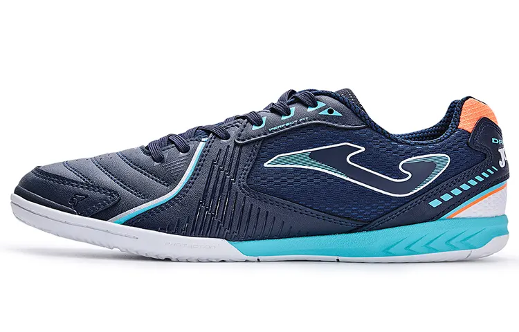 Joma IC/in Indoor Slip Resistant Abrasion Resistant Soccer Shoes Men's Navy Blue