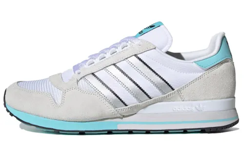 Adidas Originals ZX 500 Casual Shoes Unisex Low Top White/Gray/Silver
