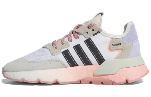 Adidas Originals Nite Jogger 'White Brown Pink' Women's