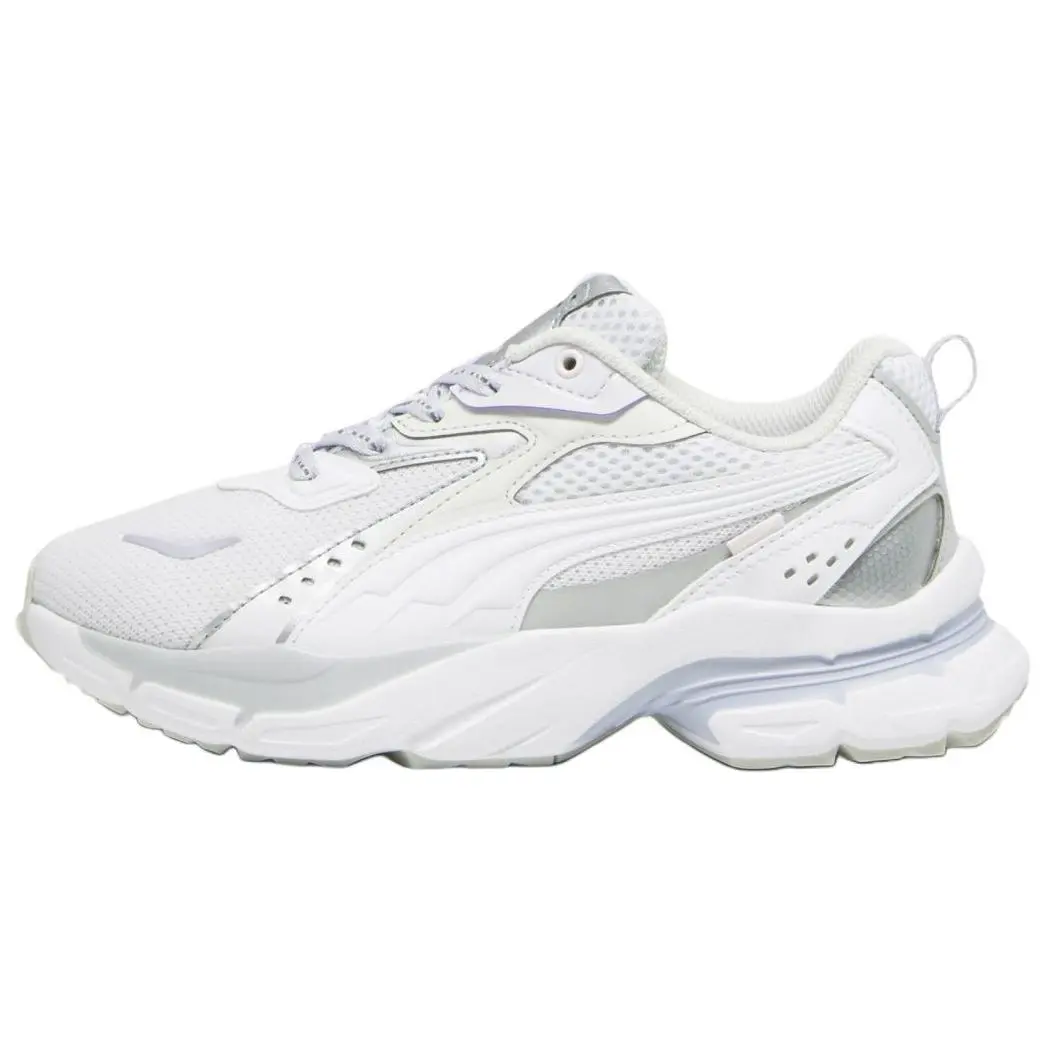 PUMA Low top Casual Shoes Women's White Purple