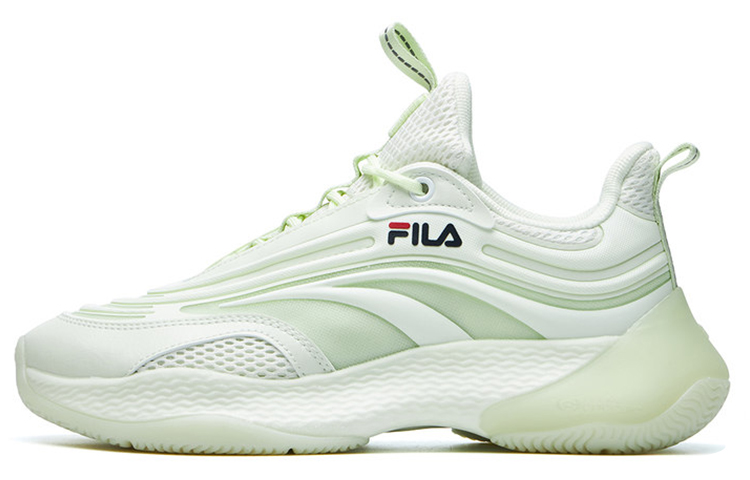 Женские кроссовки Fila FILA FUSION Ray 1 (кремово-желто-зеленые)
