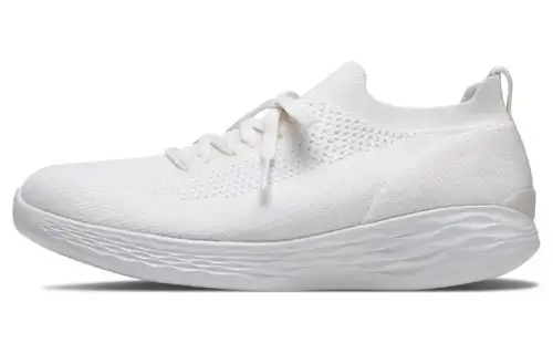 Skechers YOU Mesh Abrasion Resistant Breathable Low top Casual Shoes Women's White