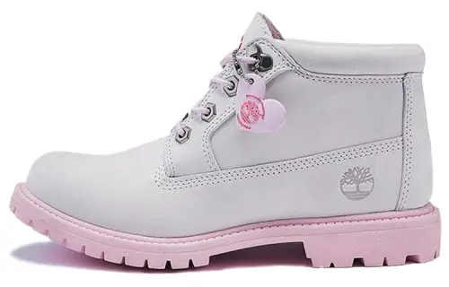 Timberland Women's'ss Nellie Chukka Double Waterproof Boot 'Grey Pink' Women's