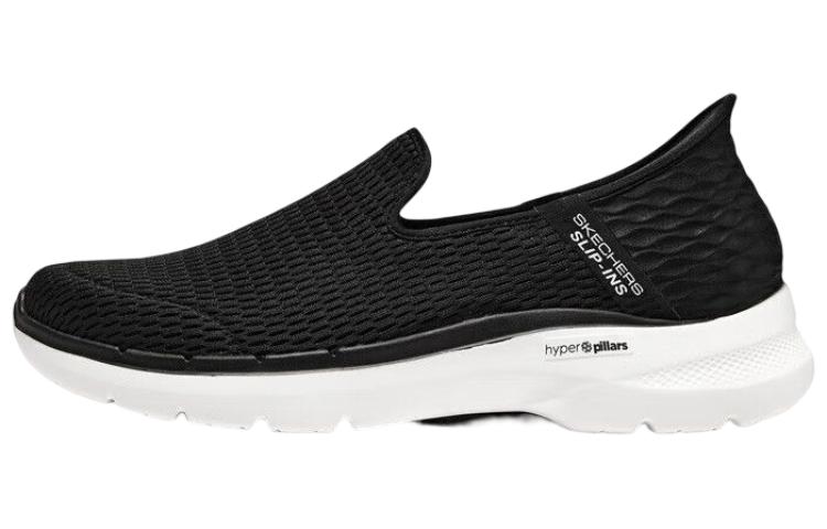 Skechers Go Walk 6 Shoes ‘Black White’