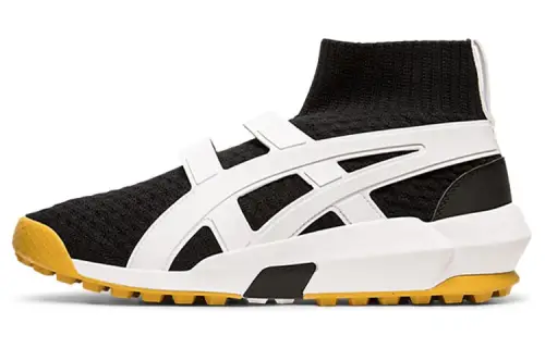 Onitsuka Tiger Knit Trainer Fabric Cushioning Slip Resistant Abrasion Resistant Mid top Casual Shoes Unisex