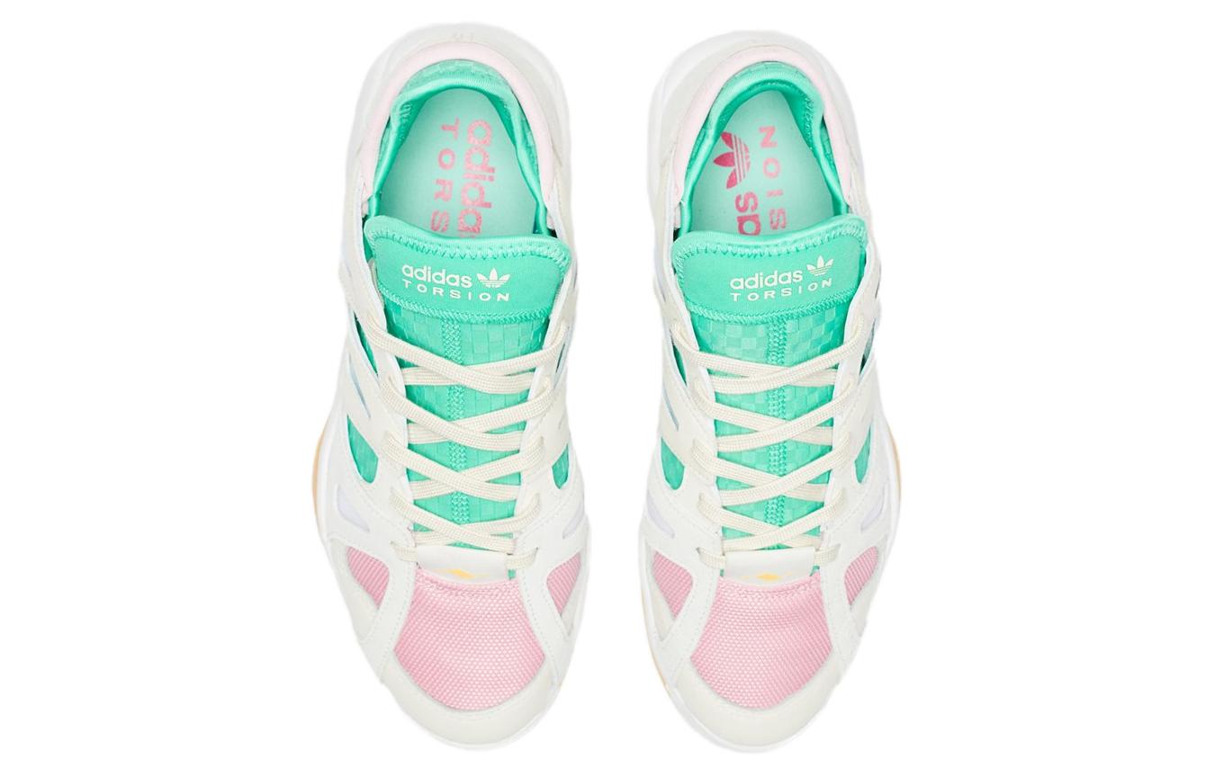 Кеды adidas originals Dimension Low Top (розово-зеленые) — фото 5