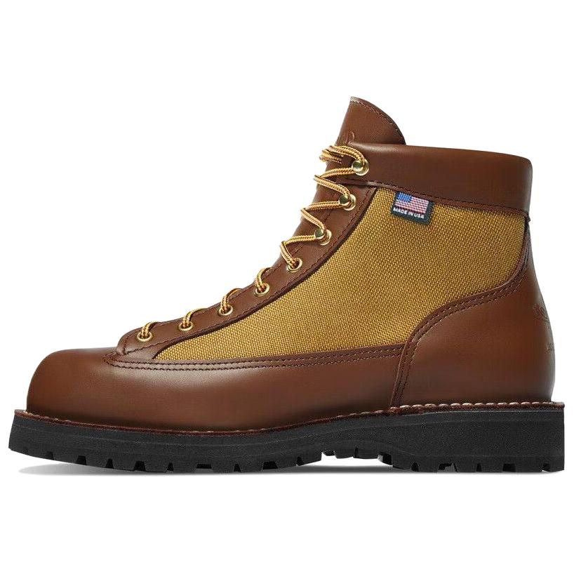 Danner Light Top Grain Cow Leather Crew Combat Boots Men's EE Edition