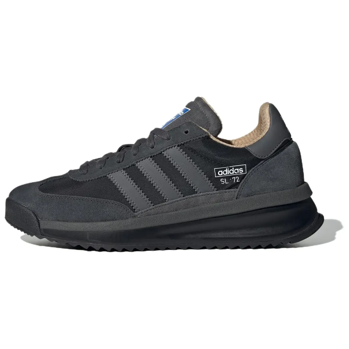 Adidas Originals SL 72 Comfortable And Lightweight Low top Casual Shoes Unisex Black