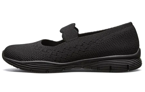Skechers Seager Slip on Shoes Black Women's