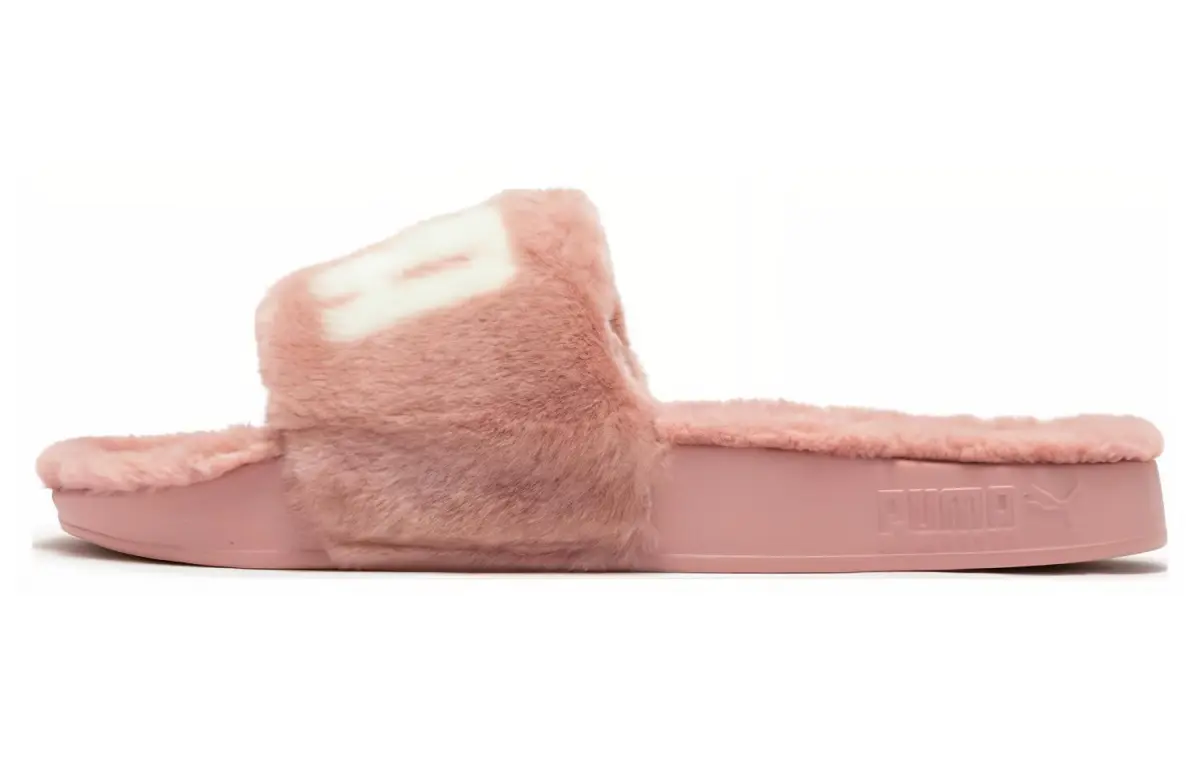 PUMA Leadcat 2.0 Fuzz Slides 'Carnation Pink' Women's