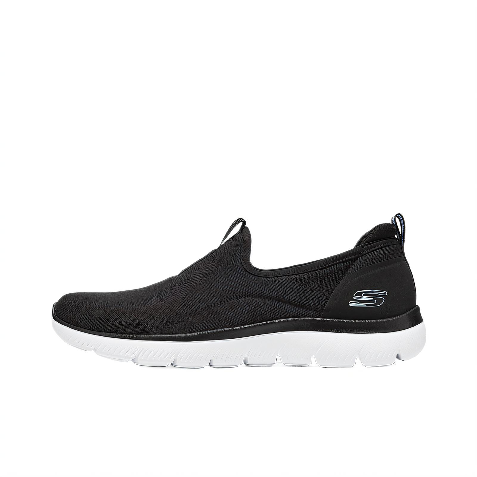 Skechers Sport Cushioning Abrasion Resistant Cushioning, Wear Resistant Low top Casual Shoes Women’s Black