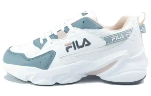 FILA Cushioning, Wear Resistant Low top Casual Shoes Women's White Gray