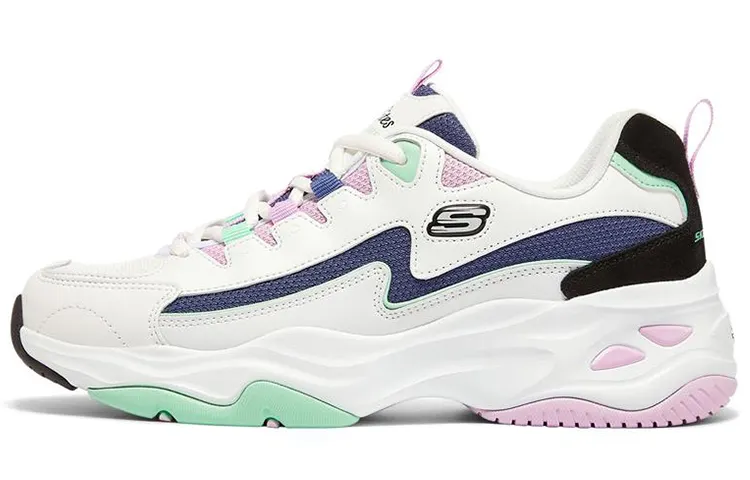 Skechers D'Lites 4.0 Mesh Low top Casual Shoes Women's Multicolor