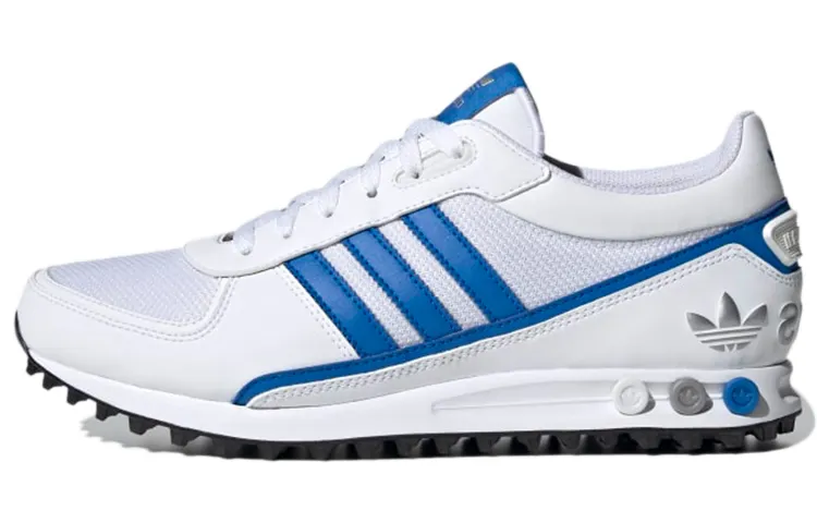 Adidas Originals La Trainer 2.0 Running Shoes Slip Resistant Abrasion Resistant Low top Casual Shoes Men's Cloud White