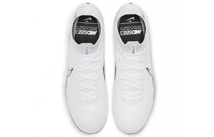 Футбольные бутсы Nike Mercurial Superfly 7 Elite MDS TF (белый / черный) — Белый / чёрный — фото 4