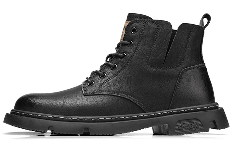 Jeep Combat Boots Men's Black