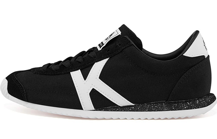 Kappa BANDA Fabric Cushioning Slip Resistant Low top Casual Shoes Unisex Black
